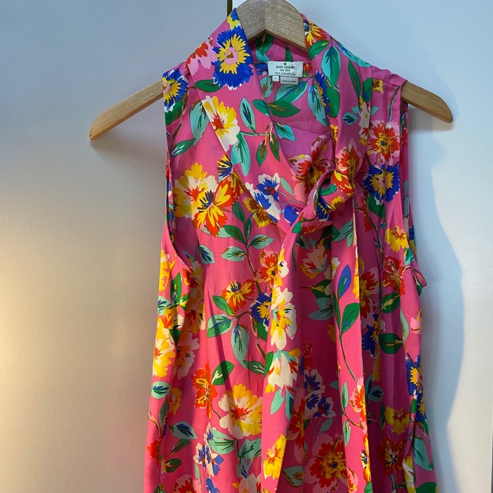Kate Spade Pink floral top